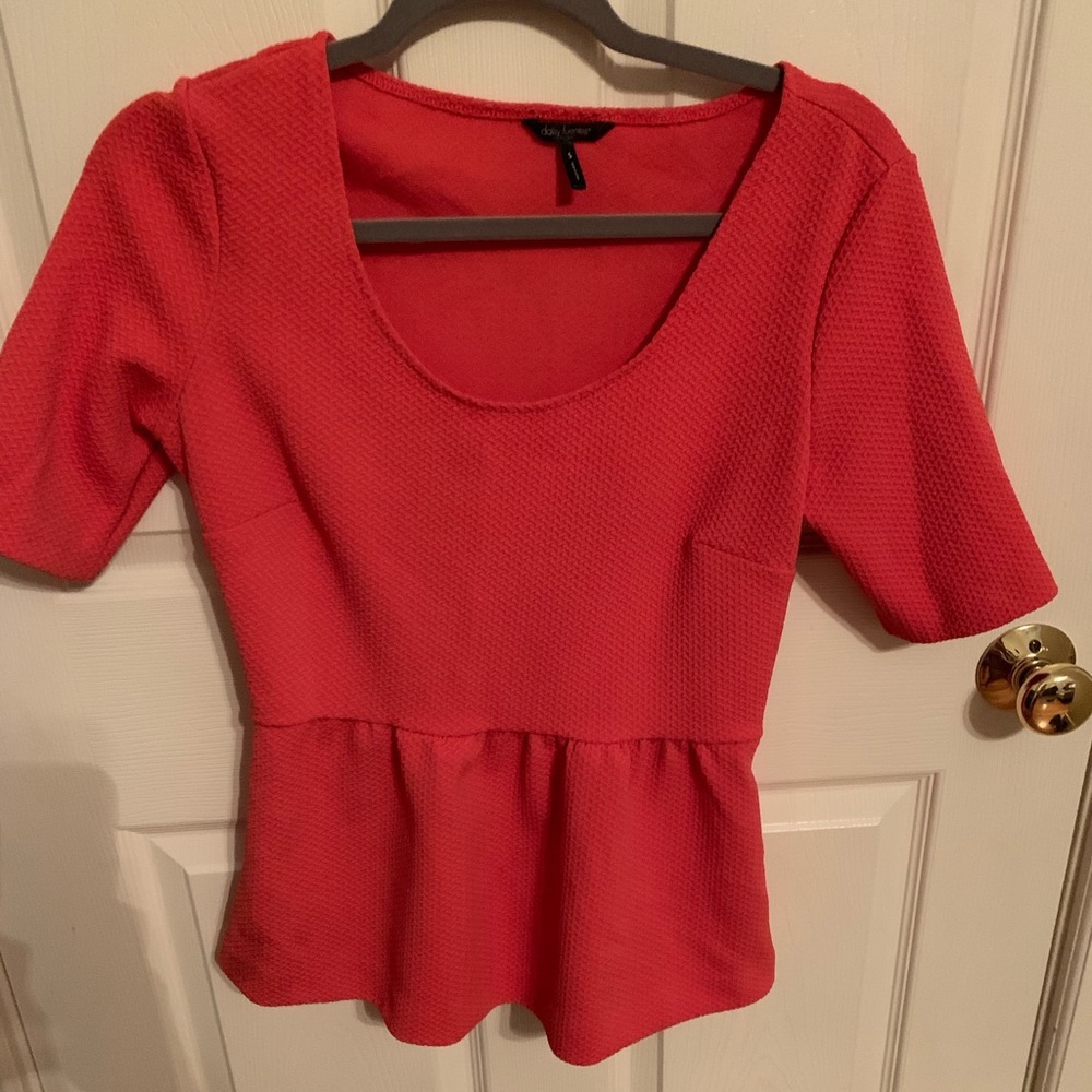 Peplum shirt